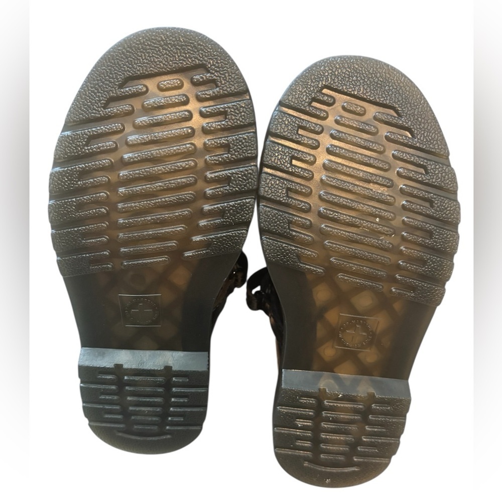 Dr. Martens Mary Jane Toddler Black Patent Leather Dress Shoes - Picture 5 of 8